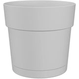 Pot a fleurs et plantes rond CAPRI LARGE - Plastique - RÈservoir d'eau - diametre 30 cm - Blanc - ARTEVASI