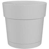 ARTEVASI Pot de fleurs rond CAPRI LARGE - Plastique - Réservoir d'eau - diametre 30 cm - Blanc - L 29,5 X P 29,5 H 28,2 cm