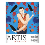 Artis Merlot - Boisson sans alcool a base de vin rouge - 75cl
