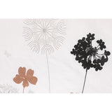 Parure de lit - 1 housse de couette 220 x 240 cm + 2 taies d'oreiller 60 x 60 cm - 65% coton, 35% polyester - Blanc