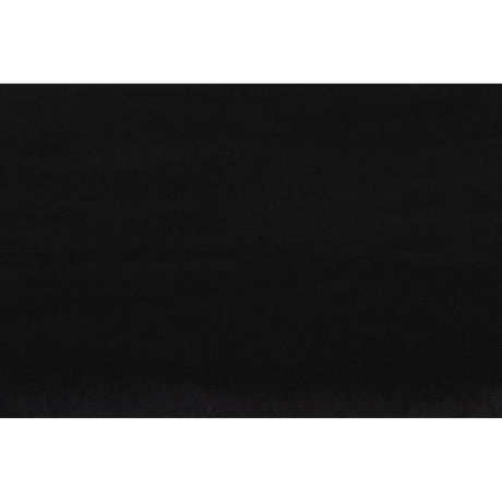 Parure de lit - 1 housse de couette 220 x 240 cm + 2 taies d'oreiller 60 x 60 cm - 100% coton renforcé - Noir