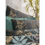 Parure de lit - 1 housse de couette 220 x 240 cm + 2 taies d'oreiller 60 x 60 cm - Satiné 100% coton - Menthe