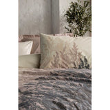 Parure de lit - 1 housse de couette 220 x 240 cm + 2 taies d'oreiller 60 x 60 cm - 100% coton renforcé - Beige