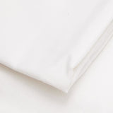 Parure de lit - 1 housse de couette 220 x 240 cm + 2 taies d'oreiller 60 x 60 cm - Satiné 100% coton - Blanc