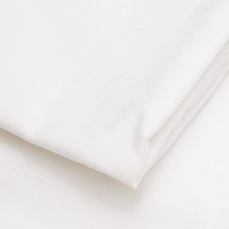 Parure de lit - 1 housse de couette 220 x 240 cm + 2 taies d'oreiller 60 x 60 cm - Satiné 100% coton - Blanc
