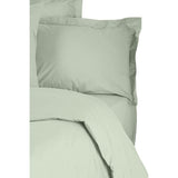 Parure de lit - 1 housse de couette 220 x 240 cm + 2 taies d'oreiller 60 x 60 cm - 100% coton renforcé - Vert