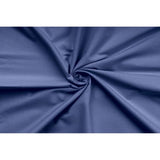 Parure de lit - 1 housse de couette 220 x 240 cm + 2 taies d'oreiller 60 x 60 cm - 100% coton renforcé - Bleu