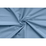 Parure de lit - 1 housse de couette 220 x 240 cm + 2 taies d'oreiller 60 x 60 cm - 100% coton renforcé - Bleu