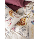 Parure de lit - 1 housse de couette 220 x 240 cm + 2 taies d'oreiller 60 x 60 cm - 100% coton renforcé - Rouge