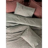 Parure de lit - 1 housse de couette 220 x 240 cm + 2 taies d'oreiller 60 x 60 cm - 100% coton renforcé - Rouge