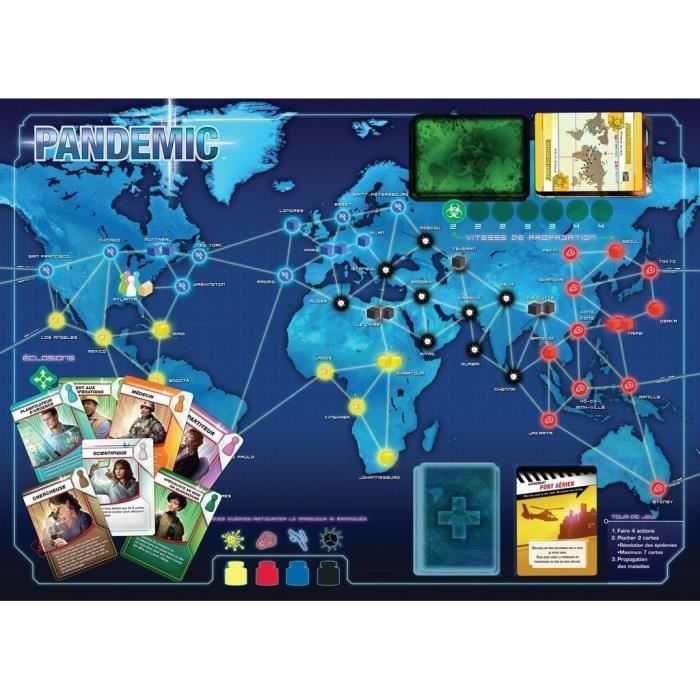 Pandemic  - Asmodee - Jeu de sociÈtÈ