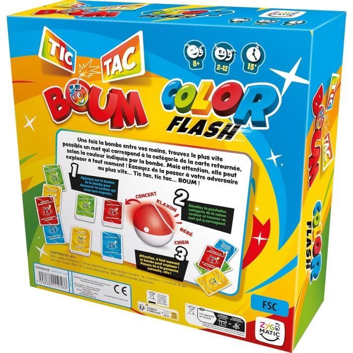 Tic Tac Boum Color Flash