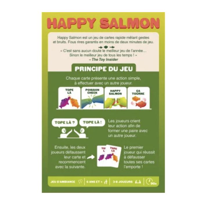Happy Salmon - Jeu de cartes