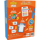 Le Plus Proche Gagne, le jeu quiz ultime, jeu de société, des 14 ans, temps - de 30 min, 2 a 10 joueurs
