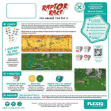 Jeu d'ambiance - ASMODEE - Raptor Race - 2 a 6 joueurs - a partir de 8 ans - Intérieur