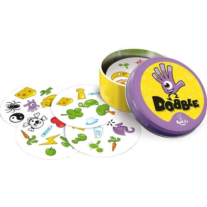 Zygomatic - Dobble : Classique - Édition 2021 - Jeu de société - a partir de 6 ans - 2 a 8 joueurs - 15 minutes