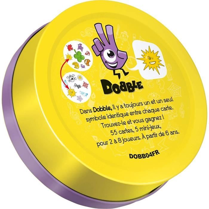 Zygomatic - Dobble : Classique - Édition 2021 - Jeu de société - a partir de 6 ans - 2 a 8 joueurs - 15 minutes