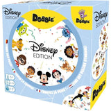 DOBBLE Disney, Jeu de cartes rapide et amusant pour enfants des 6 ans, avec Héros Disney, 5 Mini Jeux, 2 a 8 joueurs, Asmodee