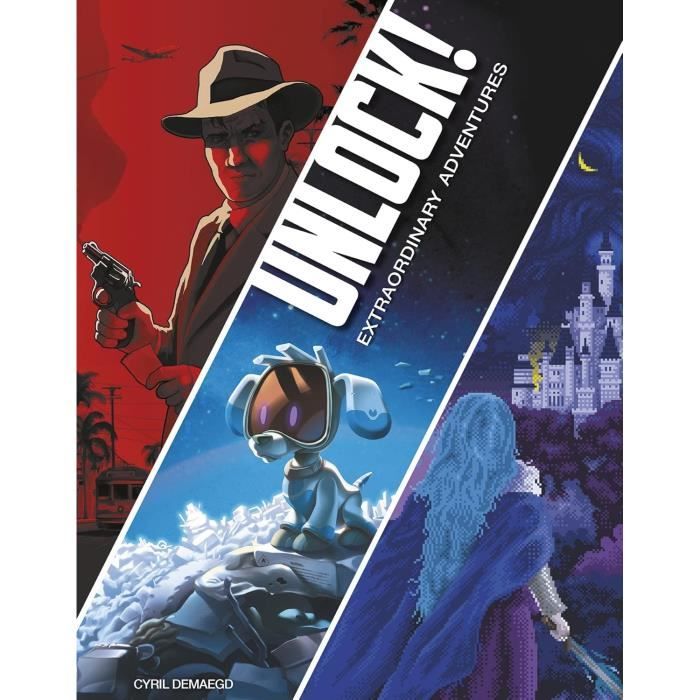 Unlock 11 - Extraordinary Adventures - Version Française - De 1 a 6 joueurs - 10 Ans et plus