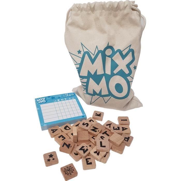 Jeu de sociÈtÈ Mixmo - Asmodee - 2 a 6 joueurs - A partir de 8 ans - Construisez votre grille de mots