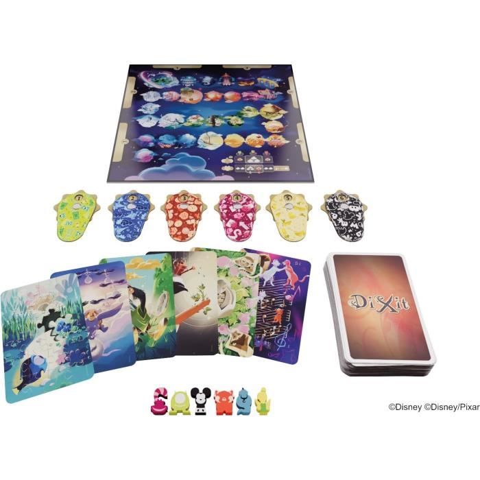 Dixit Disney|Asmodee - Jeu de société - Jeu d'imagination - 3 a 6 personnes