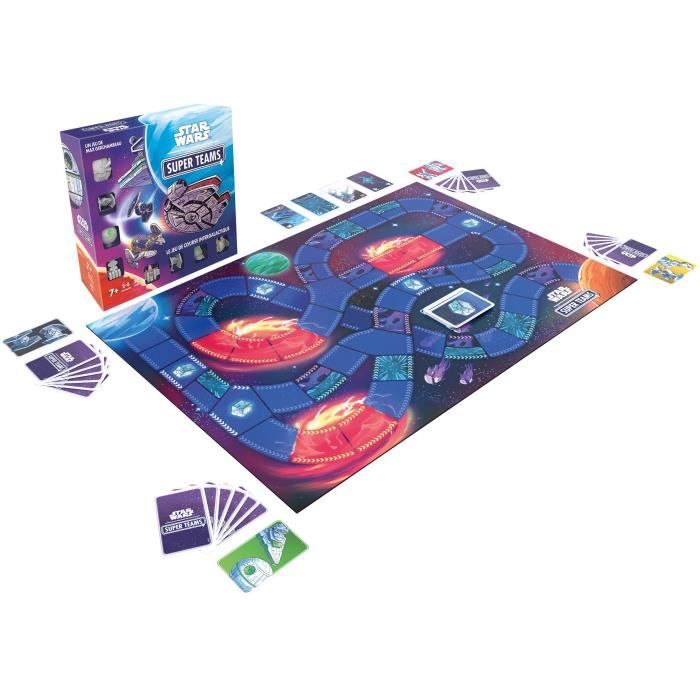 Star Wars Super Teams, jeu de société, des 7 ans, 2 a 4 joueurs, Durée moins de 30 min, Français