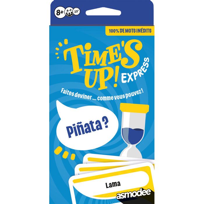 ZYGOMATIC - Jeu d'ambiance - Time's Up Express - Jeu de société famille - Format a emporter - Des 8 ans - 4 a 9 joueurs - 15 min