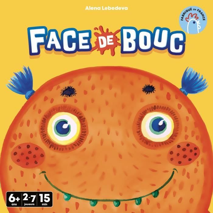 Face de bouc - Asmodee - Jeu de mÈmoire amusant qui encourage la crÈativitÈ - Des 6 ans