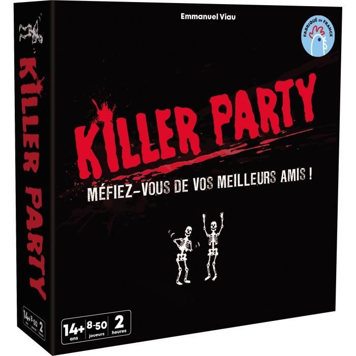 Killer Party - Asmodee - Jeu d'ambiance - Des 14 ans