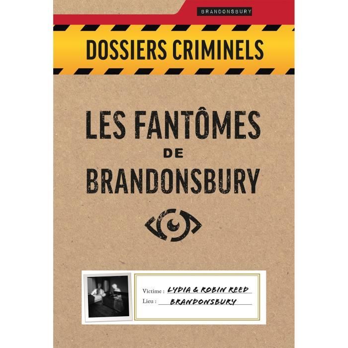Les Fantômes de Brandonsbury - Asmodee - Jeu d'enqete - Des 18 ans - Fabriqué en France