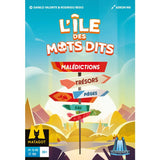 ASMODEE Jeu de société L'île des mots dits - 2 a 10 joueurs - Des 10 ans - Parties de 20 min - Jeu coopératif ou compétitif
