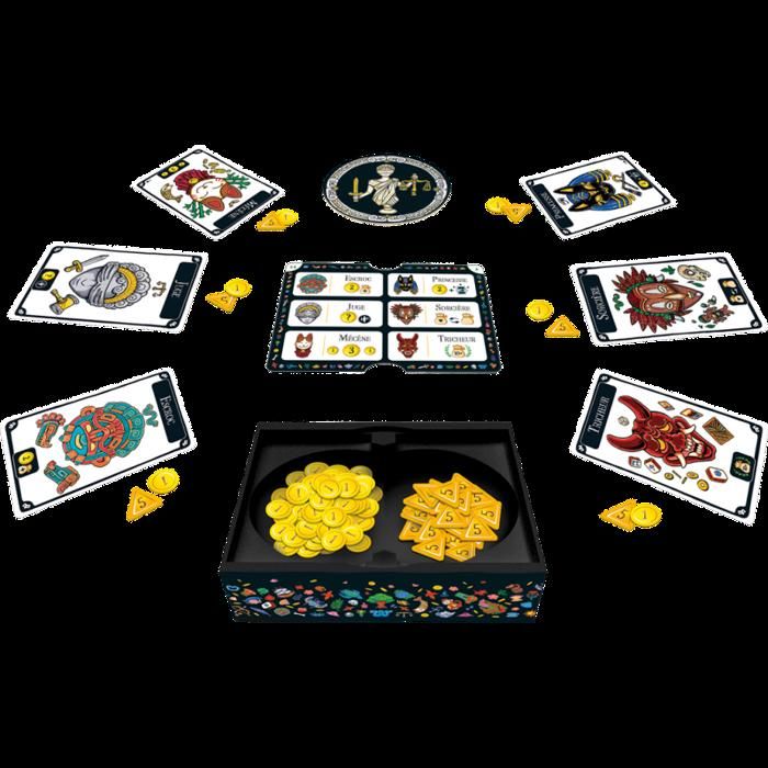 Jeu de stratégie - ASMODEE - Mascarade V2 - Enfant - Bleu - 7 ans et plus