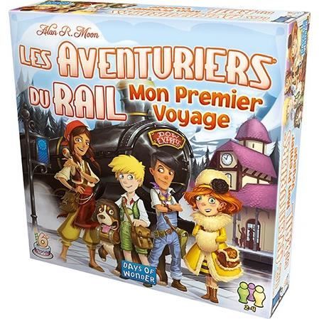 LES AVENTURIERS DU RAIL Mon Premier Voyage - Jeu de sociÈtÈ