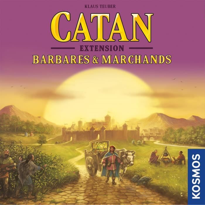 Catan Barbares et Marchands - Asmodee - Jeu de sociÈtÈ