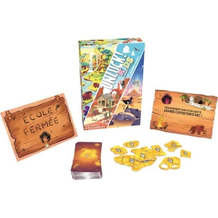 Unlock! Kids Histoires Epoques - Asmodee - Jeu de sociÈtÈ - Enigmes et aventures pour enfants