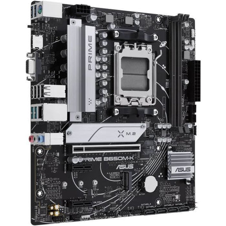 Carte mere - ASUS - PRIME B650M-K - AMD B650 - Emplacement AM5 micro ATX