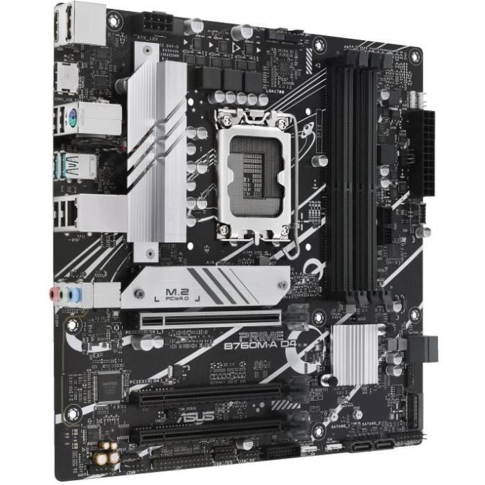 Carte mere - ASUS - PRIME B760M-A D4-CSM - Intel B760 LGA 1700 micro ATX