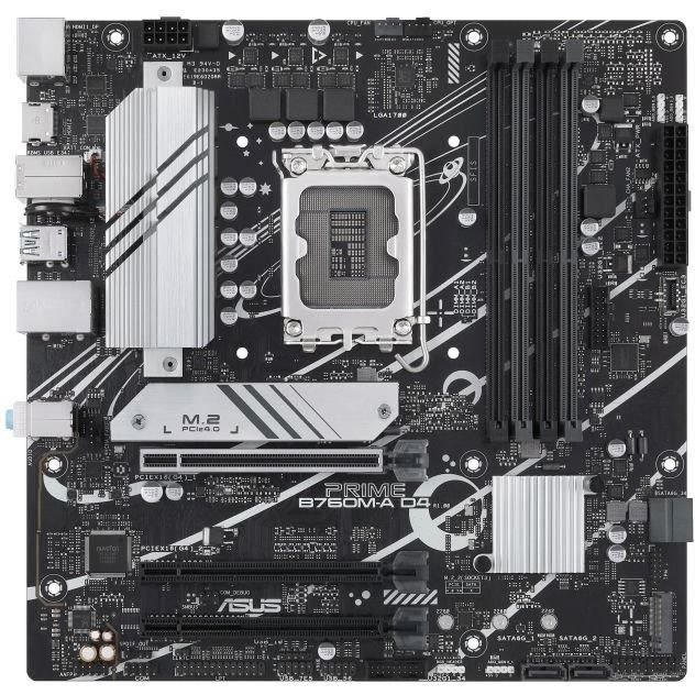 Carte mere - ASUS - PRIME B760M-A D4-CSM - Intel B760 LGA 1700 micro ATX