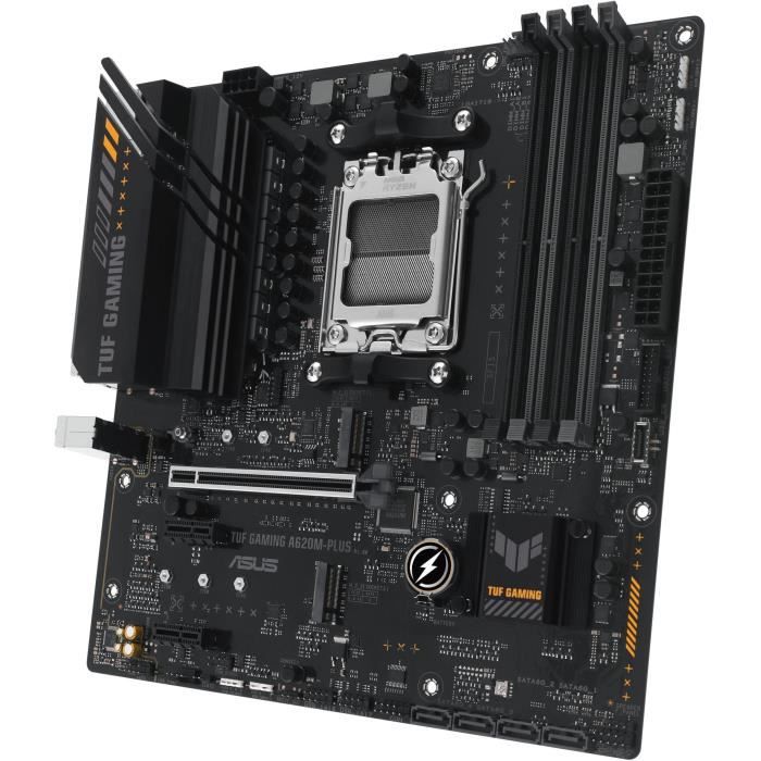 Carte mere - ASUS - TUF GAMING A620M-PLUS - AMD A620 - Emplacement AM5 micro ATX
