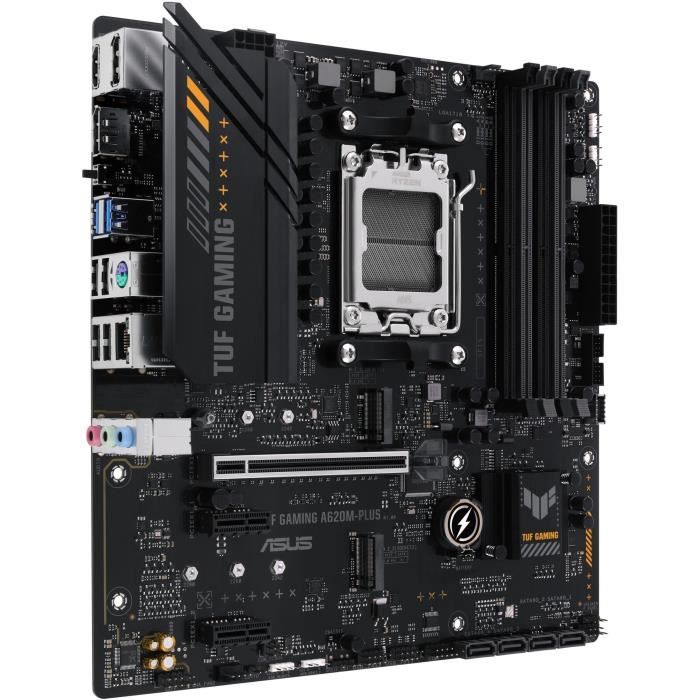 Carte mere - ASUS - TUF GAMING A620M-PLUS - AMD A620 - Emplacement AM5 micro ATX