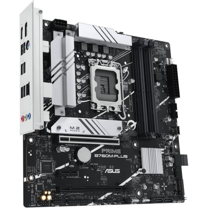 Carte mère Asus Prime B760M-Plus (Intel LGA1700) Micro ATX