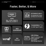 Carte mere - ASUS - MAXIMUS Z890 APEX - Socket 1851 - DDR5 SDRAM - LAN 5 GbE