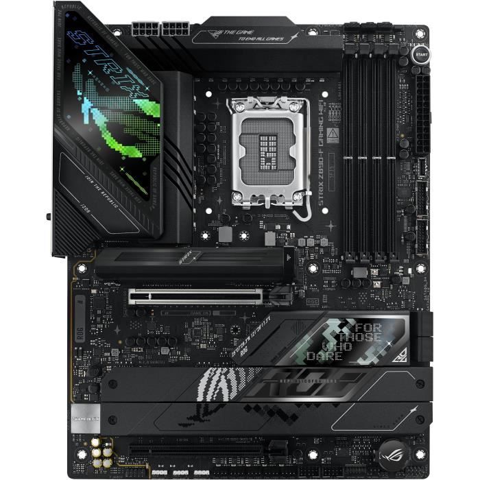 Carte mere - ASUS - ROG STRIX Z890-F GAMING WIFI - Intel Z890 LGA 1851 (Socket V1) ATX