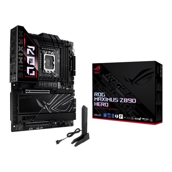 Carte mere - ASUS - MAXIMUS Z890 HERO - DDR5 - PCIe 4.0 - USB 3.2