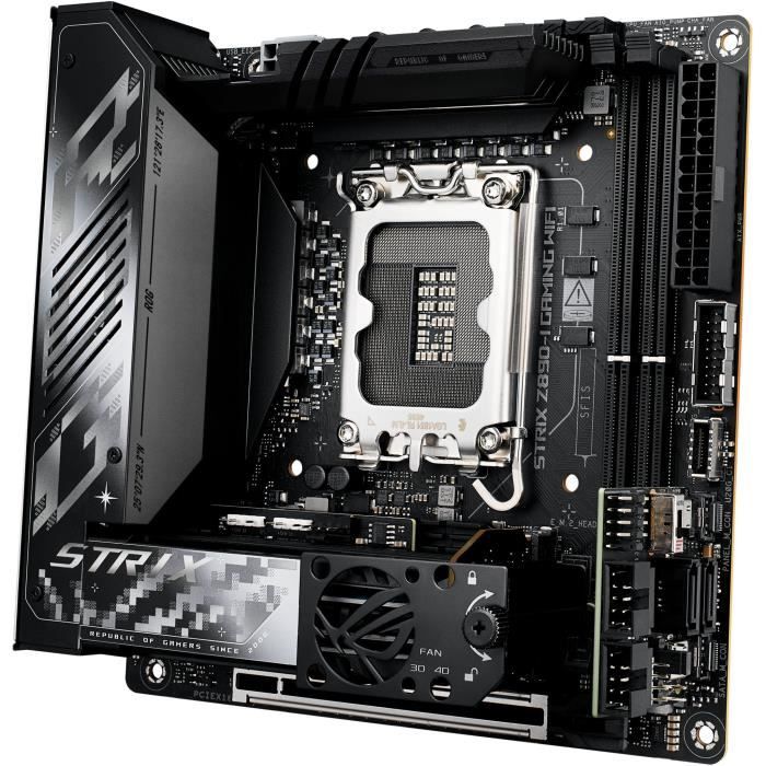 Carte mere - ASUS - ROG STRIX Z890-I GAMING WIFI - Intel Z890 LGA 1851 (Socket V1) mini ITX