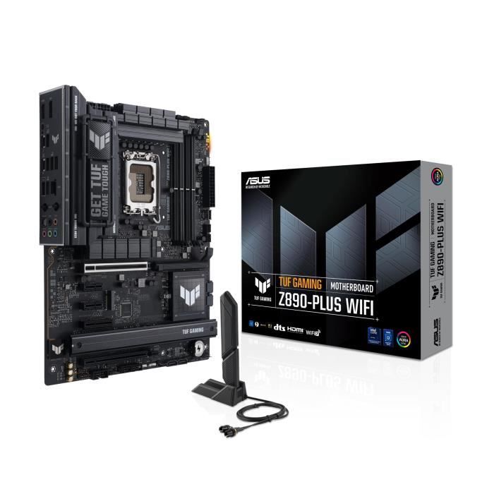 Carte mere - ASUS TUF GAMING Z890-PLUS WIFI - DDR5 - WiFi intégré - ATX