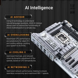 Carte mere - ASUS - TUF GAMING Z890-PRO WIFI - Socket LGA1851 - DDR5 - Wi-Fi intÈgrÈ