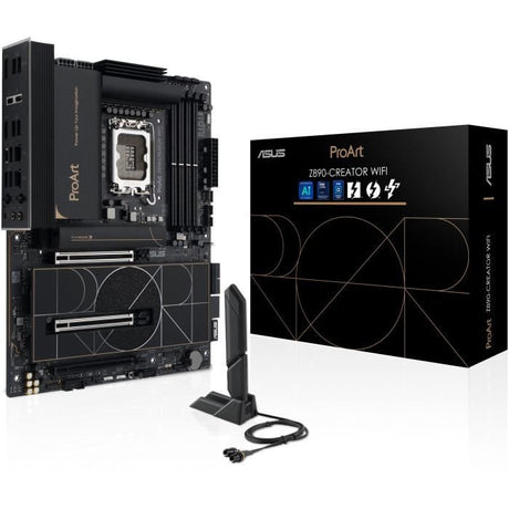 Carte mere - ASUS - PROART Z890-CREATOR WIFI - Intel Z890 LGA 1851 (Socket V1) ATX