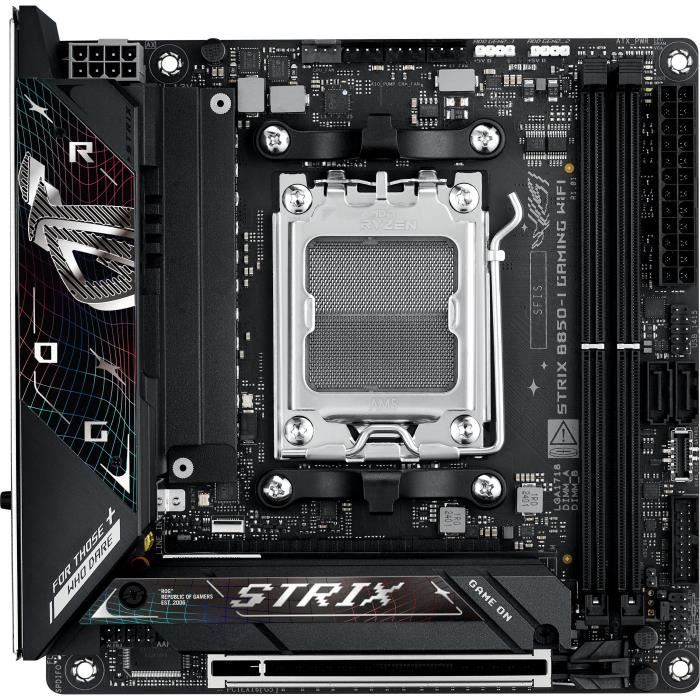 Carte mere - ASUS - ROG STRIX B850-I GAMING WIFI - AMD B850 - Emplacement AM5 mini ITX
