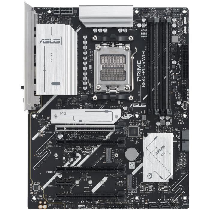 Carte mere - ASUS - PRIME B840-PLUS WIFI - AMD B840 - Emplacement AM5 ATX